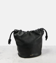 Loewe Flamenco Small leather bucket bag