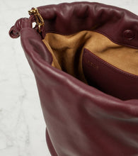 Loewe Paula's Ibiza Flamenco Small leather bucket bag