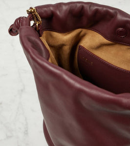 Loewe Paula's Ibiza Flamenco Small leather bucket bag