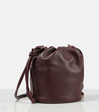 Loewe Paula's Ibiza Flamenco Small leather bucket bag