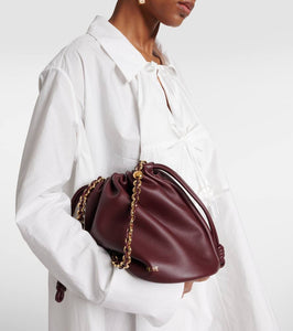 Loewe Paula's Ibiza Flamenco Small leather bucket bag