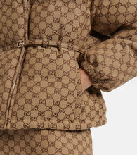 Gucci GG Canvas down jacket