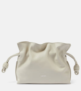 Loewe Flamenco Mini leather clutch. Shop Loewe Clutches for women now.