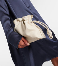 Loewe Flamenco Mini leather clutch
