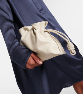 Loewe Flamenco Mini leather clutch