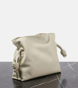 Loewe Flamenco Mini leather clutch