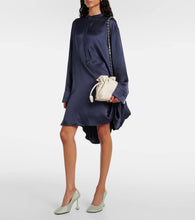 Loewe Flamenco Mini leather clutch