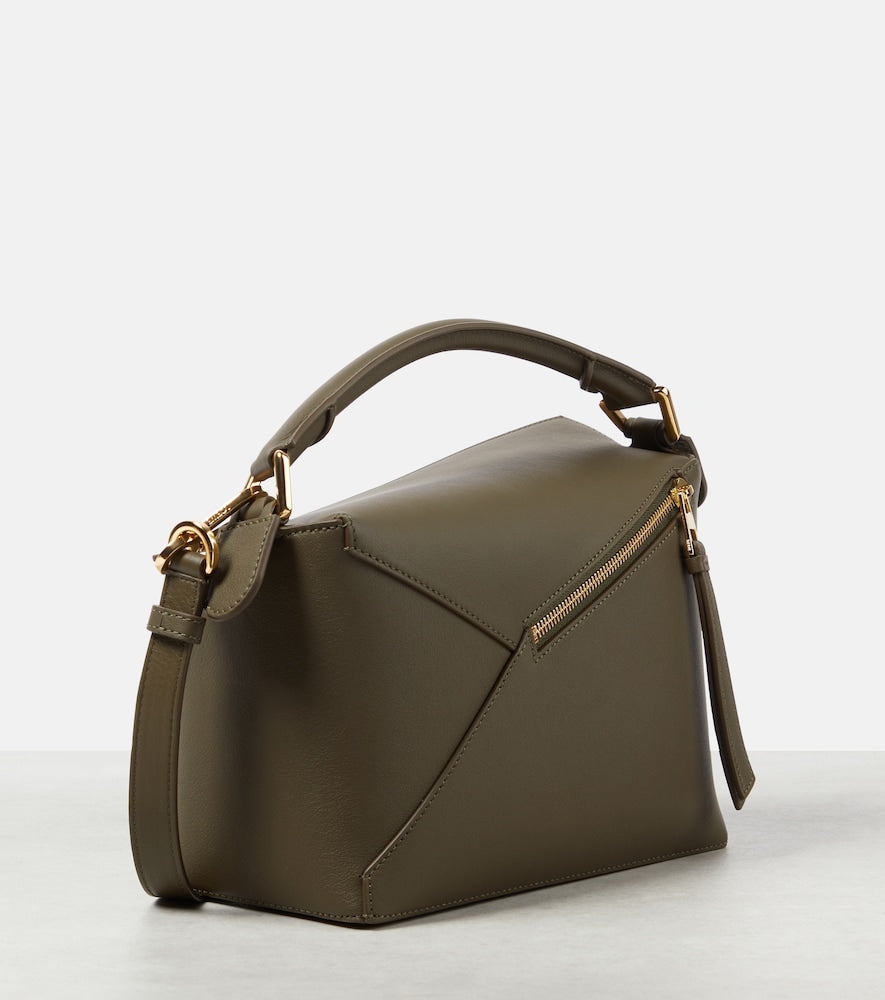 Loewe Puzzle Edge Small leather tote bag