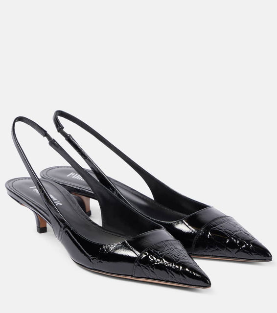 Paris Texas Miranda 35 patent leather slingback pumps