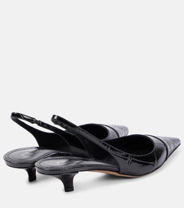 Paris Texas Miranda 35 patent leather slingback pumps