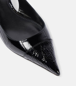 Paris Texas Miranda 35 patent leather slingback pumps