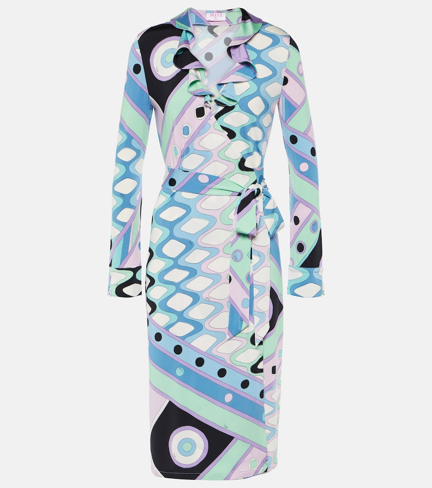 Pucci Vivara wrap dress. Pucci Vivara裹身裙