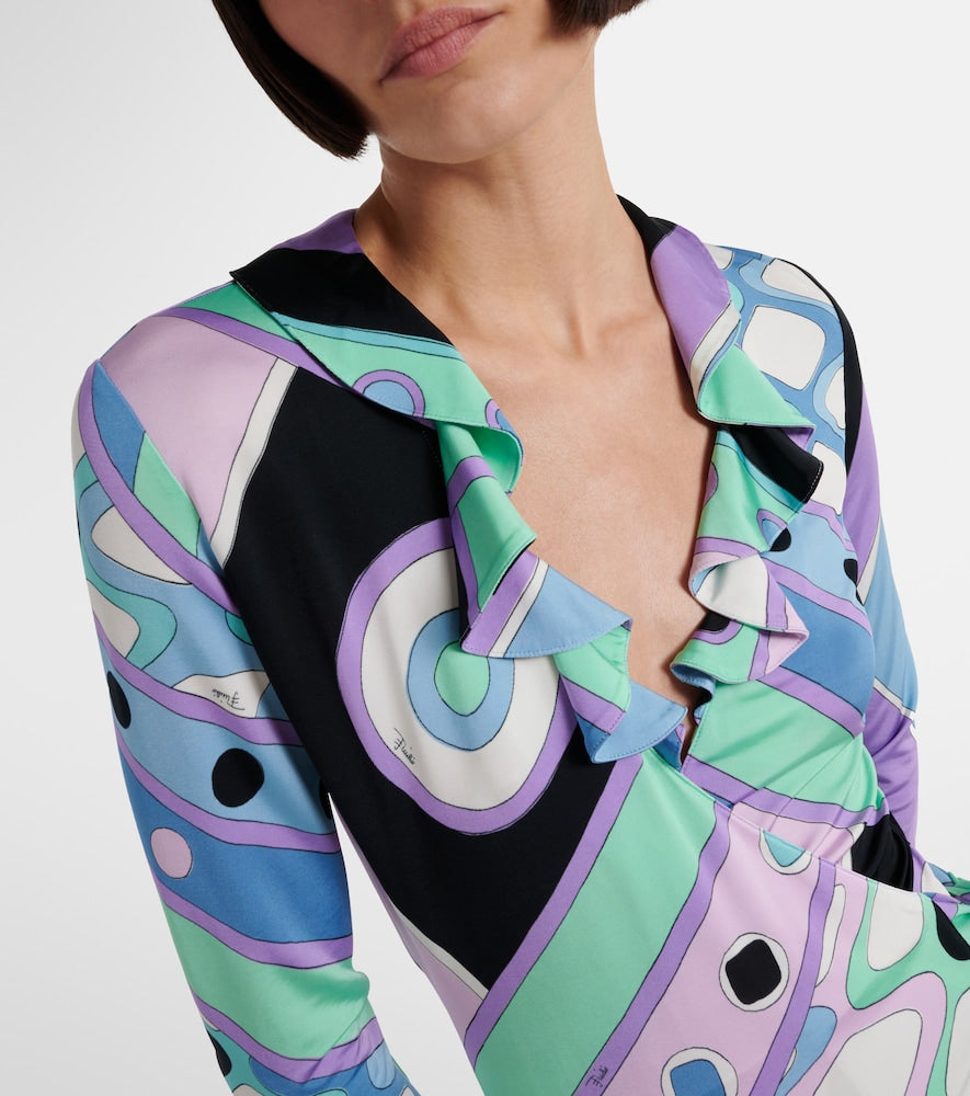 Pucci Vivara wrap dress