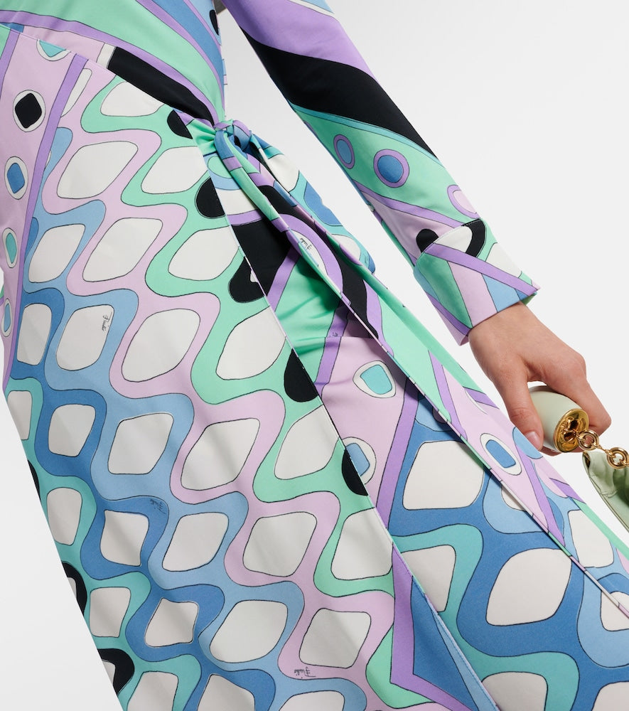 Pucci Vivara wrap dress