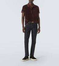 Tom Ford Cambridge velvet sneakers