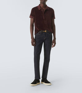 Tom Ford Cambridge velvet sneakers