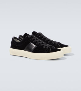 Tom Ford Cambridge velvet sneakers