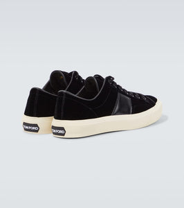 Tom Ford Cambridge velvet sneakers