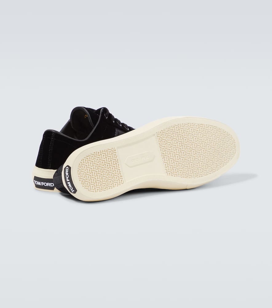 Tom Ford Cambridge velvet sneakers