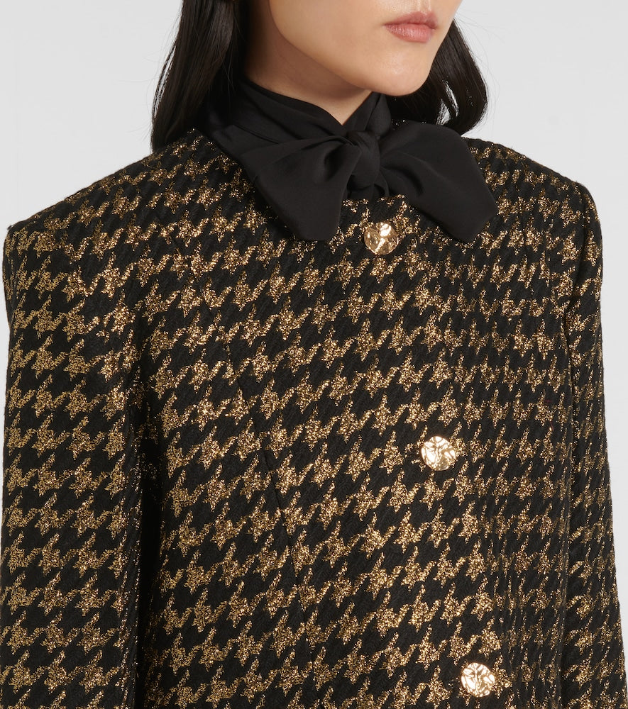 Nina Ricci Houndstooth  tweed jacket