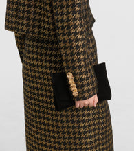 Nina Ricci Houndstooth  tweed jacket