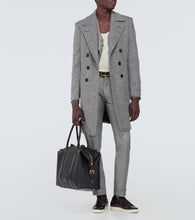 Tom Ford Warwick croc-effect leather sneakers