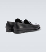 The Row Novus leather loafers