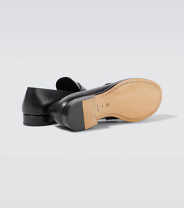 The Row Novus leather loafers