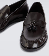 The Row Classic leather loafers