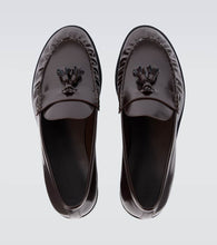 The Row Classic leather loafers