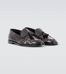 The Row Classic leather loafers