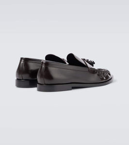 The Row Classic leather loafers