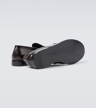 The Row Classic leather loafers
