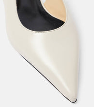 Proenza Schouler Spike leather slingback flats