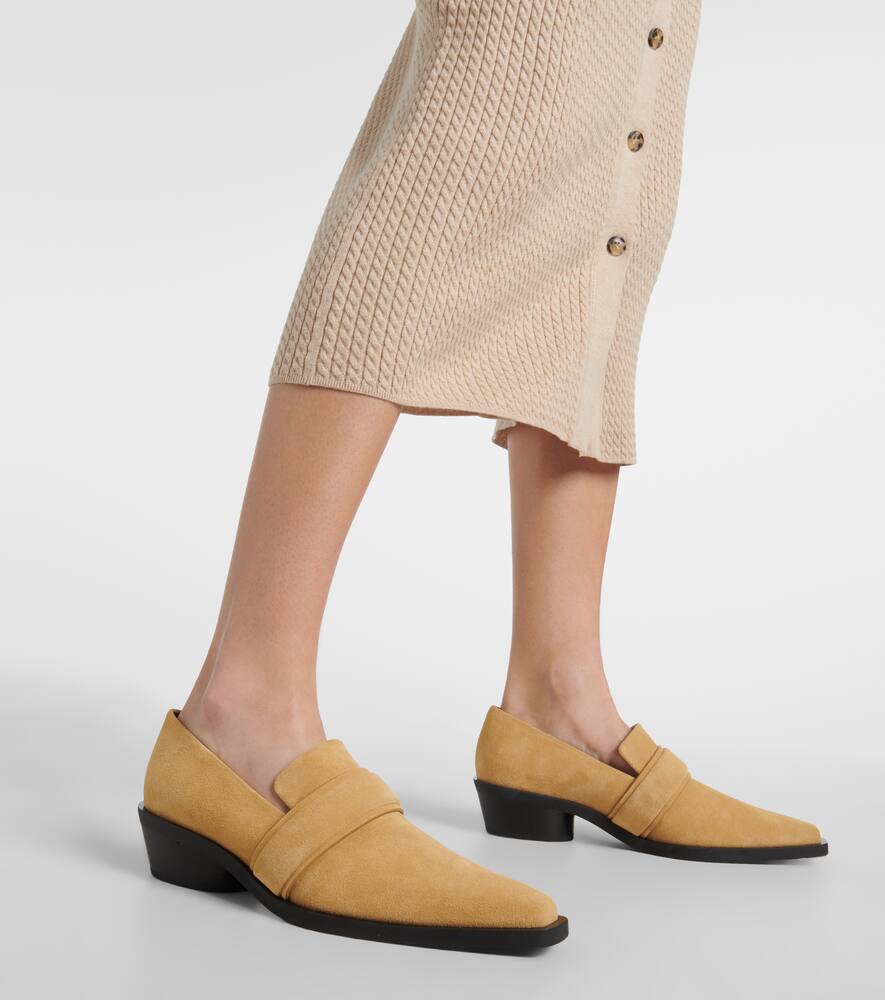 Proenza Schouler Bronco suede loafers