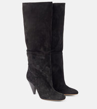 Proenza Schouler Cone 90 suede boots - Proenza Schouler Cone 90 麂皮靴