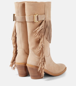 See By Chloe Santiag 65 suede knee-high boots