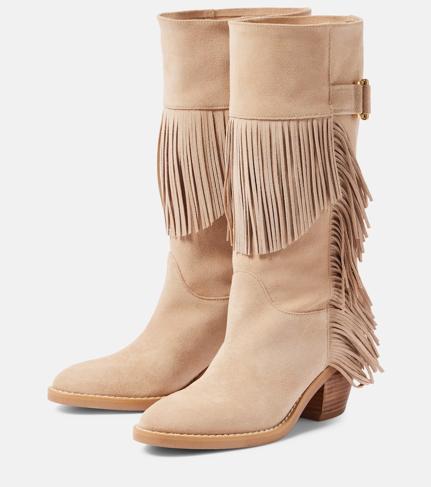 See By Chloe Santiag 65 suede knee-high boots