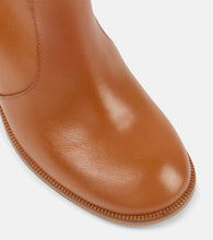 See By Chloe New Ring 80 leather ankle boots