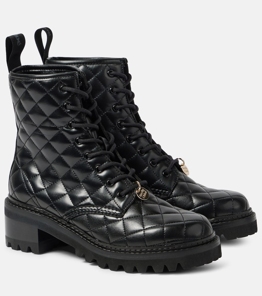 See By Chloe Jodie leather ankle boots