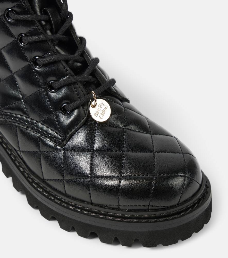 See By Chloe Jodie leather ankle boots