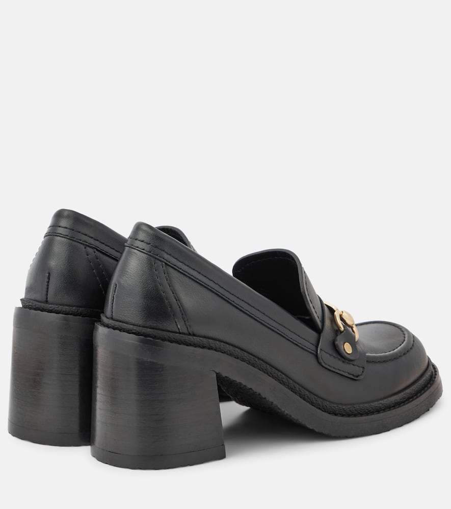 See By Chloe Signature 75 leather loafer pumps