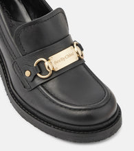 See By Chloe Signature 75 leather loafer pumps