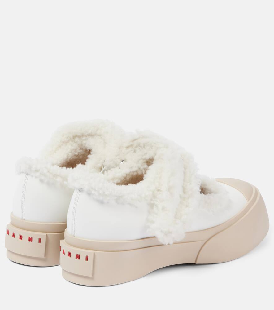 Marni Pablo shearling-lined leather sneakers
