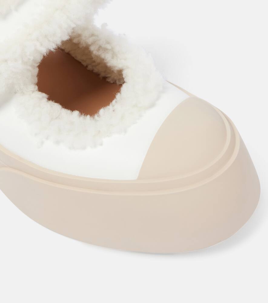 Marni Pablo shearling-lined leather sneakers