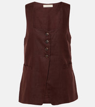 Faithfull Maya linen vest - Faithfull Maya 亚麻背心