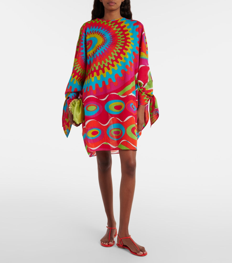 Pucci Bersaglio printed cotton kaftan