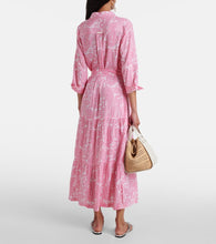 Heidi Klein Ischia paisley shirt dress