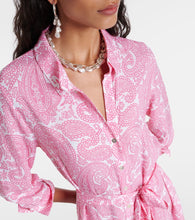 Heidi Klein Ischia paisley shirt dress