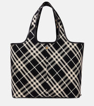 Burberry Burberry Check Medium canvas tote bag. Shop Burberry Tote Bags for women now.